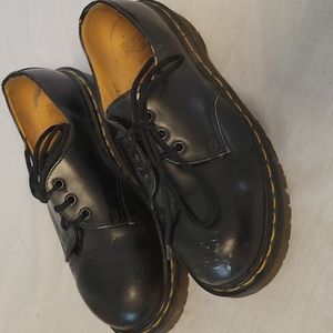 3 hole steel toe Doc Martens